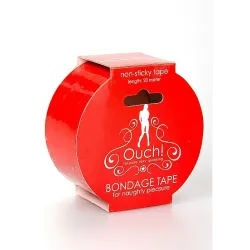 Ouch! Ruban Adhésif Rouge Bondage